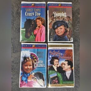 Shirley Temple Family Feature VHS Collection